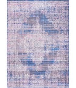 Jonathany Wsh107A WSH107A Blue Area Rug 13 ft. 3 in. X 7 ft. 7 in. Rectangle