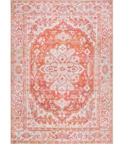 Jonathany Wsh108A WSH108A Orange/Cream Area Rug 7 ft. 10 in. X 10 ft. Rectangle