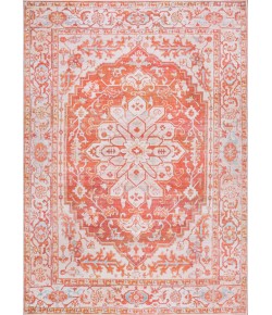 Jonathany Wsh108A WSH108A Orange/Cream Area Rug 4 ft. X 6 ft. Rectangle