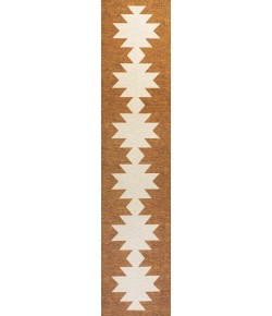 Jonathany Wsh110A WSH110A Terracotta/Cream Area Rug 2 ft. X 8 ft. Rectangle