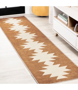 Jonathany Wsh110A WSH110A Terracotta/Cream Area Rug 2 ft. X 8 ft. Rectangle