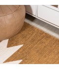 WSH110A Area Rug Chayton Minimalist Geometric Machine-Washable Terracotta/Cream 2 ft. x 8 ft. Runner Rug