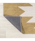 WSH110B Area Rug Chayton Minimalist Geometric Machine-Washable Moss/Cream 9 ft. x 12 ft. Area Rug