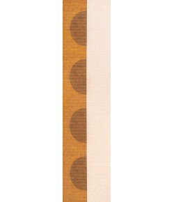 Jonathany Wsh114A WSH114A Brown/Cream/Terracotta Area Rug 2 ft. X 8 ft. Rectangle