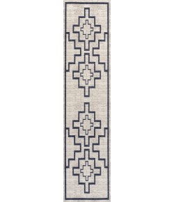 Jonathany Wsh115A WSH115A Ivory/Dark Gray Area Rug 2 ft. X 8 ft. Rectangle