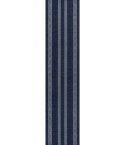 Jonathany Wsh120A WSH120A Navy/Gray Area Rug 2 ft. X 8 ft. Rectangle