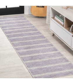 Jonathany Wsh121A WSH121A Lavender/Ivory Area Rug 2 ft. X 8 ft. Rectangle