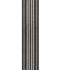 Jonathany Wsh122A WSH122A Black/Ivory Area Rug 2 ft. X 8 ft. Rectangle