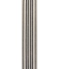 WSH122B Area Rug Vichy Geometric Striped Machine-Washable Ivory/Dark Gray 2 ft. x 8 ft. Runner Rug