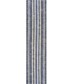 Jonathany Washable WSH122C Slate Gray/Ivory Area Rug 2 ft. X 8 ft. Runner