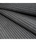 WASHABLE Area Rug Wincer Chenille Cottage Medallion Machine-Washable Navy/Gray/Black 5 ft. x 8 ft. Area Rug