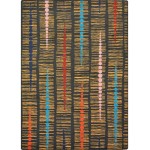 Joy Carpets Kid Essentials Multi Recoil 5ft.4in. x 7ft.8in. Rect. Rug