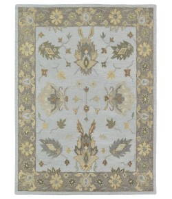 Kaleen Brooklyn Silver 5303-77 7 ft. 6 X 9 ft.  Rectangle Rug