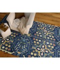 Kaleen Brooklyn Navy 5310-22-576 5 ft. X 7 ft. 6 in. Rectangle Rug