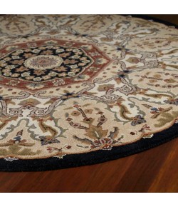 Kaleen Tara Rounds 7702-02-59 Rd Area Rug 5 ft. 9 in. X 5 ft. 9 in. Rectangle