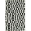 Kaleen Brisa Black BRI02-2 2 ft. X 6 ft.  Runner Rug