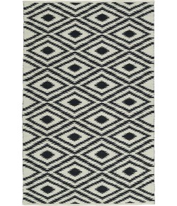 Kaleen Brisa Black BRI02-2 2 ft. X 6 ft.  Runner Rug