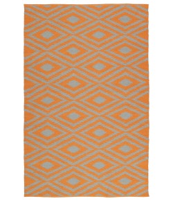 Kaleen Brisa Orange BRI02-89 9 ft. X 12 ft.  Rectangle Rug