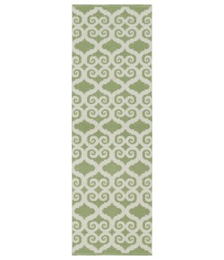 Kaleen Brisa Green BRI03-50 2 ft. X 6 ft.  Runner Rug