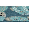 Kaleen Critter Comforts Blue HCC01-17-35 3 ft. X 5 ft. Rectangle Rug