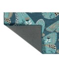 Kaleen Critter Comforts Blue HCC01-17-35 3 ft. X 5 ft. Rectangle Rug