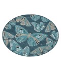 Kaleen Critter Comforts Blue HCC01-17-35 3 ft. X 5 ft. Rectangle Rug
