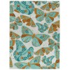 Kaleen Critter Comforts Lt. Blue HCC01-79 3 ft. X 5 ft.  Rectangle Rug