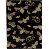 Kaleen Critter Comforts Black HCC02-2 8 ft. X 10 ft.  Rectangle Rug