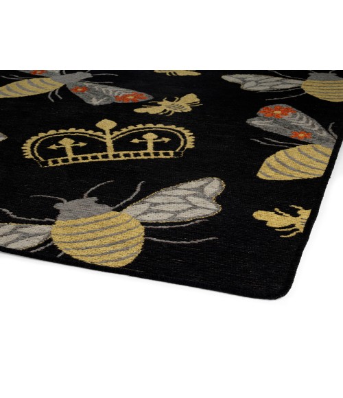 Kaleen Critter Comforts Black HCC02-02-810 8 ft. X 10 ft. Rectangle Rug