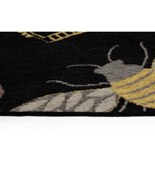 Kaleen Critter Comforts Black HCC02-02-810 8 ft. X 10 ft. Rectangle Rug
