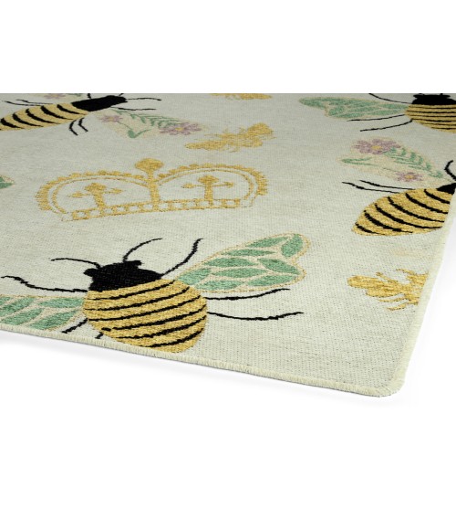 Kaleen Critter Comforts Lt. Blue HCC02-79-810 8 ft. X 10 ft. Rectangle Rug