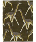 Kaleen Forever Fauna Green HFA01-50-23 2 ft. X 3 ft. Rectangle Rug