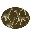 Kaleen Forever Fauna Green HFA01-50-23 2 ft. X 3 ft. Rectangle Rug