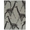 Kaleen Forever Fauna Grey HFA01-75 2 ft. X 3 ft.  Rectangle Rug
