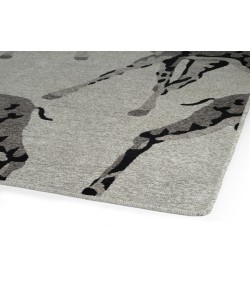 Kaleen Forever Fauna Grey HFA01-75 2 ft. X 3 ft.  Rectangle Rug