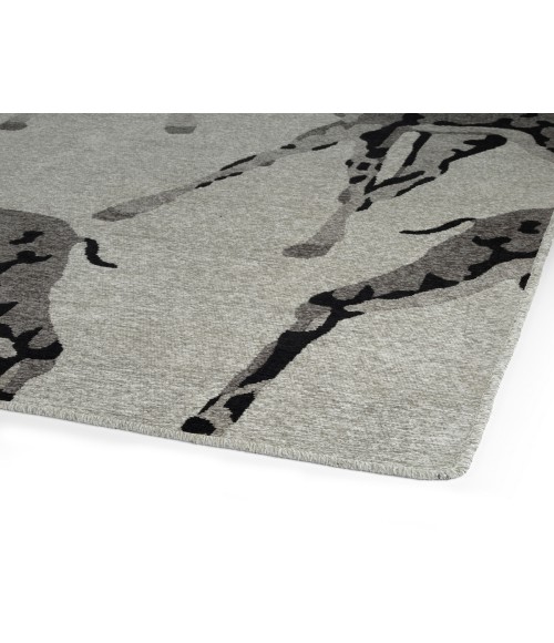Kaleen Forever Fauna Grey HFA01-75-23 2 ft. X 3 ft. Rectangle Rug