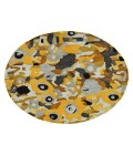 Kaleen Flora Fantasies Gold HFL01-05-26 2 ft. X 6 ft. Runner Rug