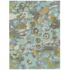 Kaleen Flora Fantasies Seafoam HFL01-104 2 ft. X 6 ft.  Runner Rug