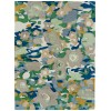 Kaleen Flora Fantasies Blue HFL01-17 2 ft. X 3 ft.  Rectangle Rug