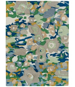 Kaleen Flora Fantasies Blue HFL01-17 8 ft. X 10 ft. 6 in.  Rectangle Rug