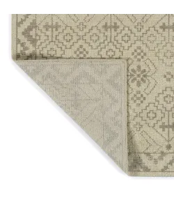 Kaleen Knotted Earth Ivory HKE07-1 5 ft. 6 in. X 8 ft. 6 in.  Rectangle Rug