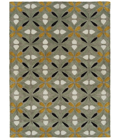 Kaleen Peranakan Tile Sage HPT02-59-8106 8 ft. X 10 ft. 6 in. Rectangle Rug