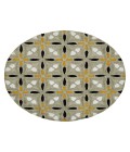 Kaleen Peranakan Tile Sage HPT02-59-8106 8 ft. X 10 ft. 6 in. Rectangle Rug