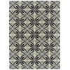 Kaleen Peranakan Tile Grey HPT02-75 8 ft. X 10 ft. 6 in.  Rectangle Rug