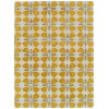 Kaleen Peranakan Tile Gold HPT03-5 2 ft. X 3 ft.  Rectangle Rug