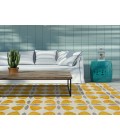 Kaleen Peranakan Tile Gold HPT03-05-23 2 ft. X 3 ft. Rectangle Rug