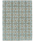 Kaleen Peranakan Tile Lt. Blue HPT03-79-23 2 ft. X 3 ft. Rectangle Rug
