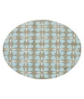 Kaleen Peranakan Tile Lt. Blue HPT03-79-23 2 ft. X 3 ft. Rectangle Rug