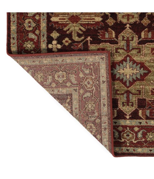 MCALESTER RUG Kaleen McAlester MCA01-04-71010-Burgundy Area Rug