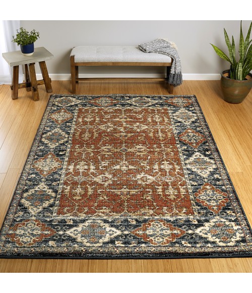 MCALESTER RUG Kaleen McAlester MCA03-53-5373-Paprika Area Rug